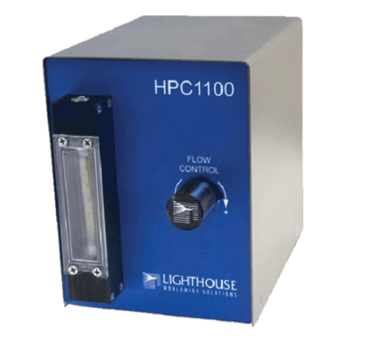 HIGH PRESSURE CONTROLER for partticle measurement in compressed gases from  0.10 µM