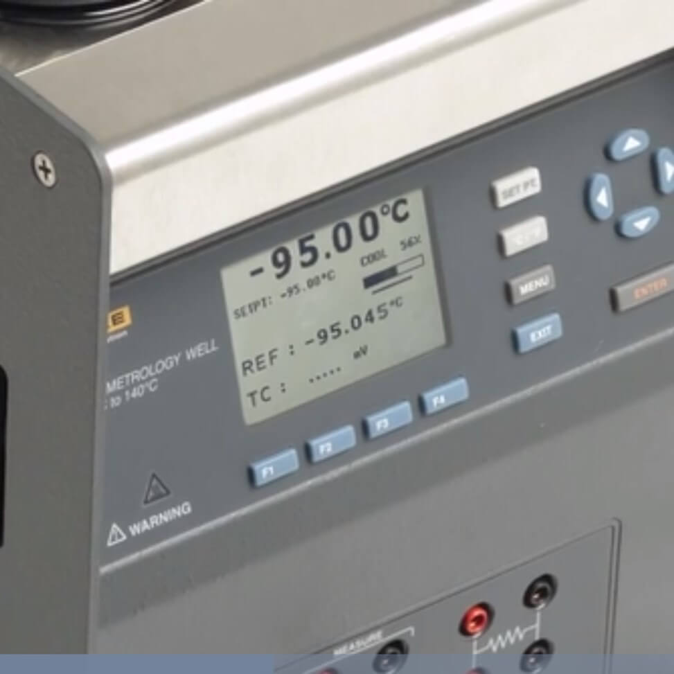 Dry block calibrator low temperature -95 ° C