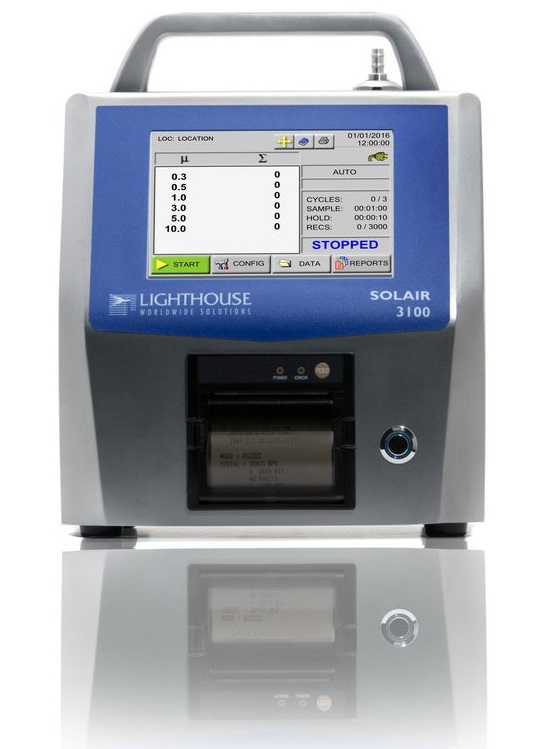 Particle counter Solair for clean room particle measurement