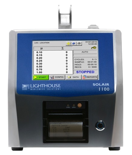 Particle counter 0.1 µm Solair 1100